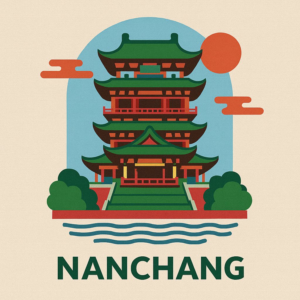 恰噶方言袋滕王阁图案