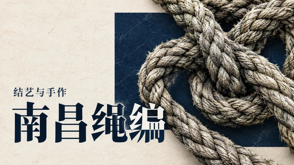 南昌绳编主题，绳结主题编辑示意