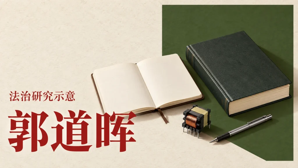 郭道晖主题的法治研究示意