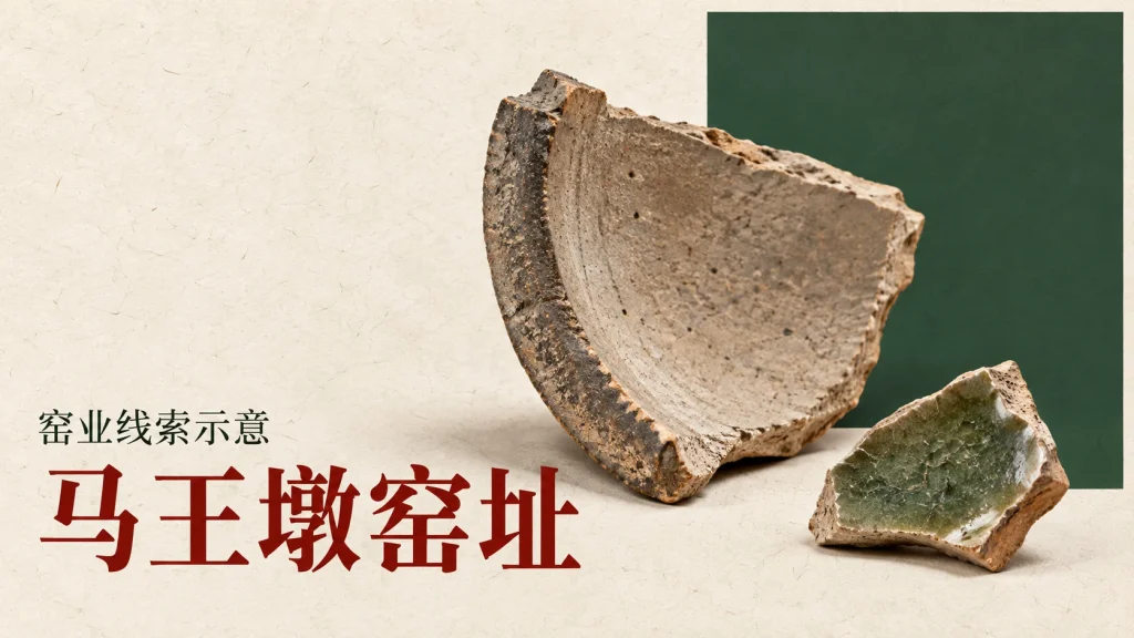 马王墈窑址主题的窑业线索示意