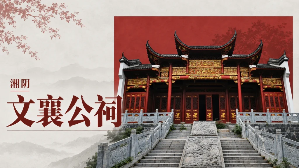 湘阴左宗棠纪念祠的屋面、台阶与栏杆，依据2020年照片改编图