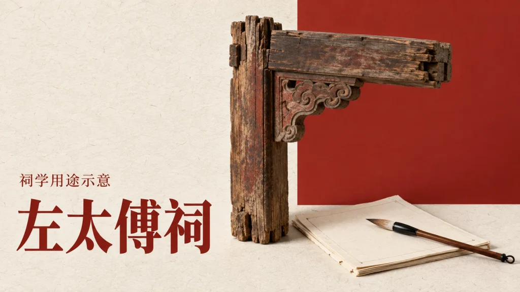 左太傅祠主题的祠学用途示意