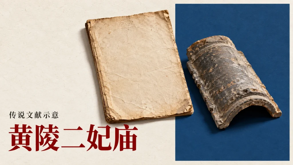 黄陵二妃庙主题的传说文献示意