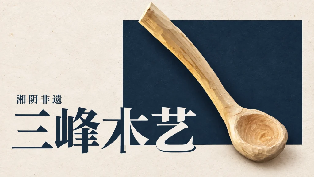 木艺手作主题编辑示意，并非三峰木艺作品或湘阴传承现场