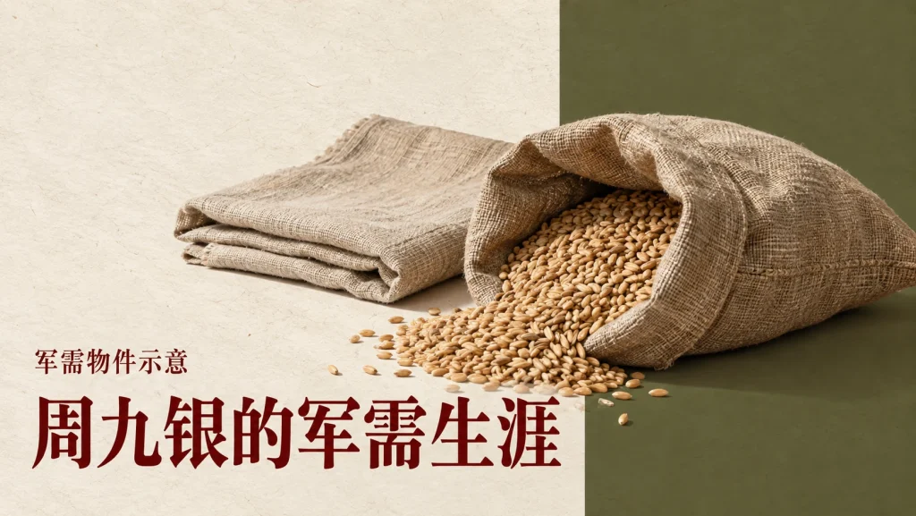 周九银的军需生涯主题的军需物件示意