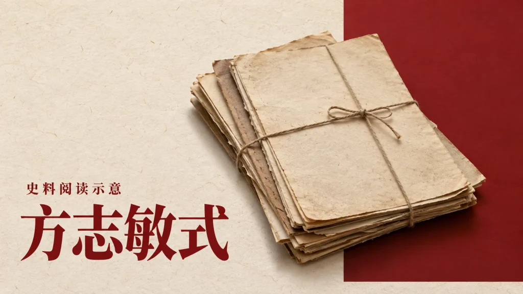方志敏式主题的史料阅读示意
