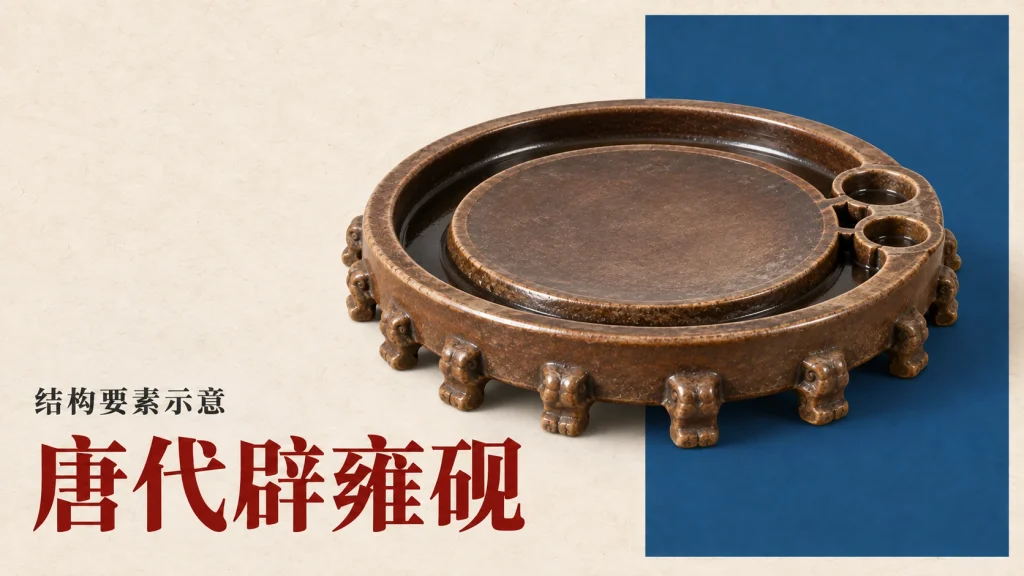 唐代辟雍砚主题的结构要素示意